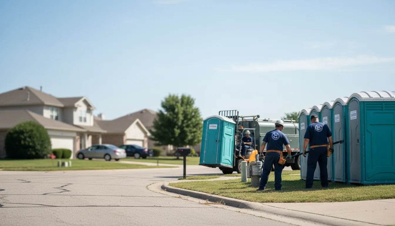 Porta Potty Rental in Tryon, OK near me